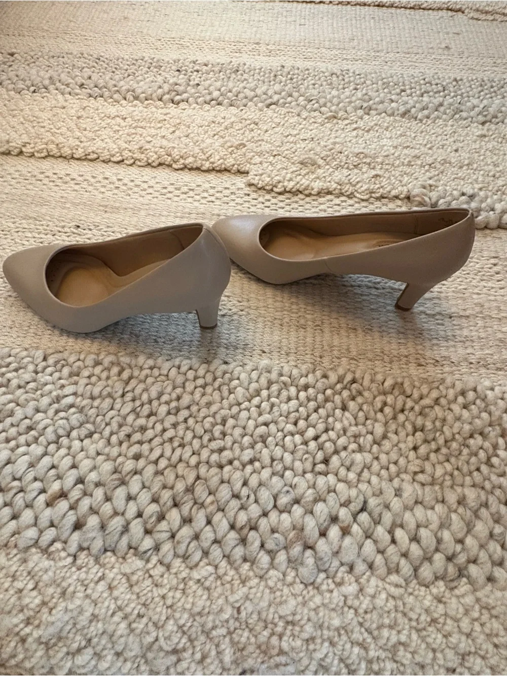 Abella Women's Nude Pointed-Toe Pumps
